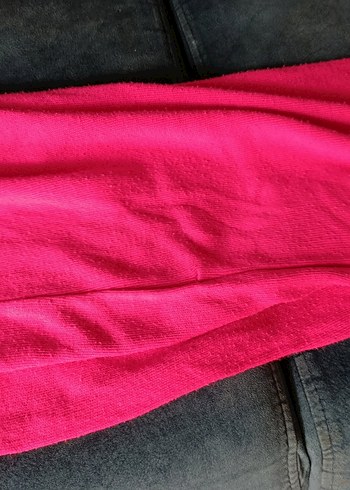 Fermuarlı Pembe Hamile Eşofman Altı - Görsel 5