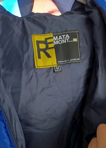 Erkek  Fermuarlı Mavi Bağlamalı Mont - Görsel 10