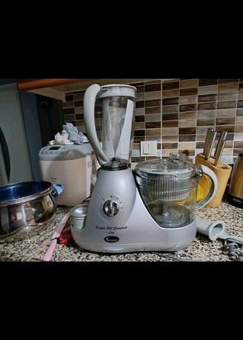 Çok Fonksiyonlu Mutfak Robotu Beyaz Gri - Görsel 3