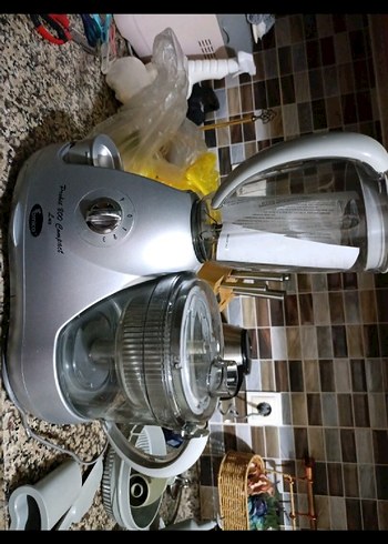 Çok Fonksiyonlu Mutfak Robotu Beyaz Gri - Görsel 2