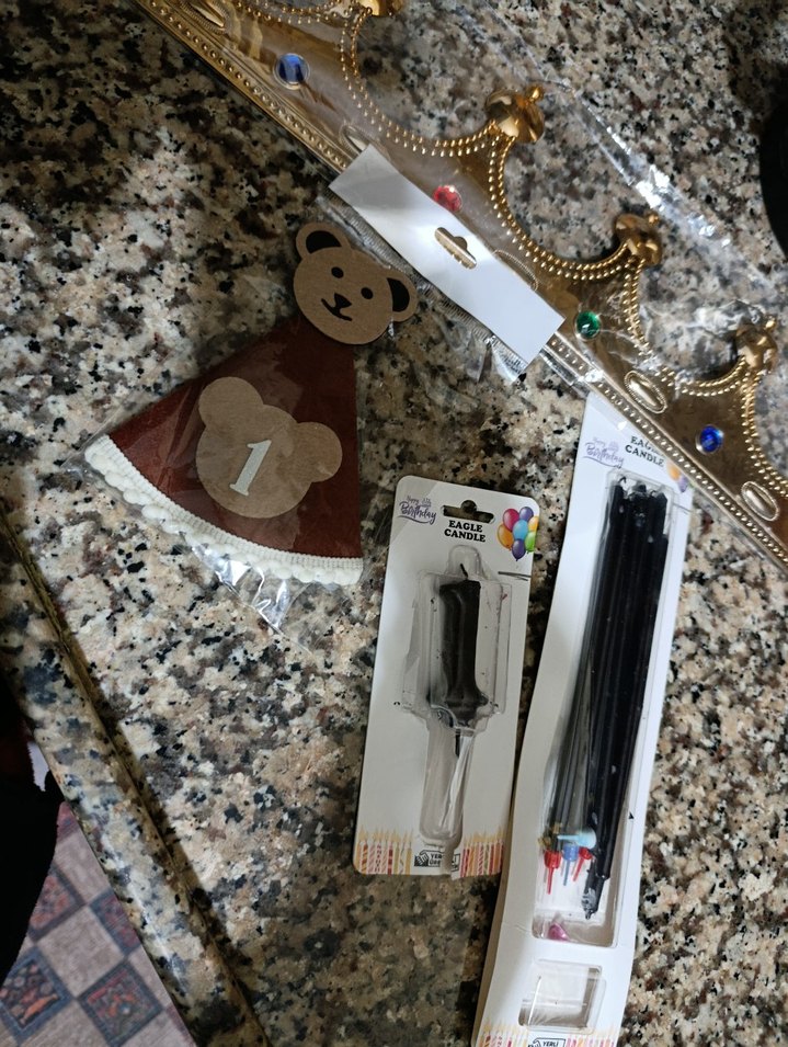 Altın Renkli Happy Birthday Parti Süsü - Görsel 2