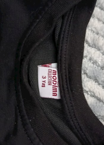 Erkek Çocuk Siyah Fermuarlı Sweatshirt - Görsel 4