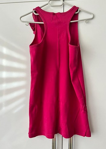 Pembe Kolsuz Kız Çocuk Tişört - Görsel 3