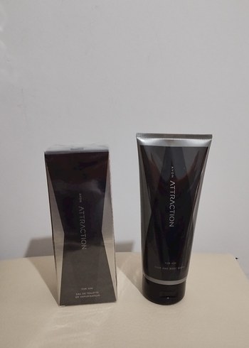 Avon Attraction Erkek Parfümü ve Vücut Losyonu