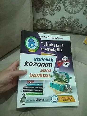 8. Sınıf soru Bankası kitabı