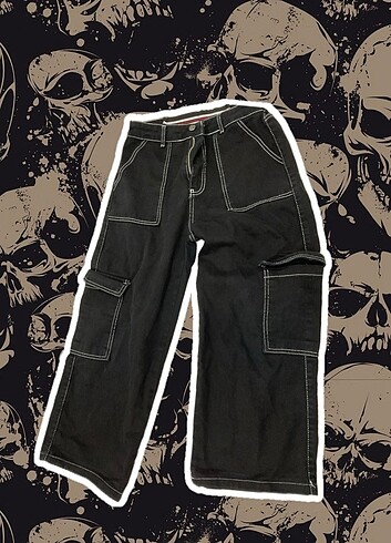 Affliction baggy kaykaycı kargo pantolon