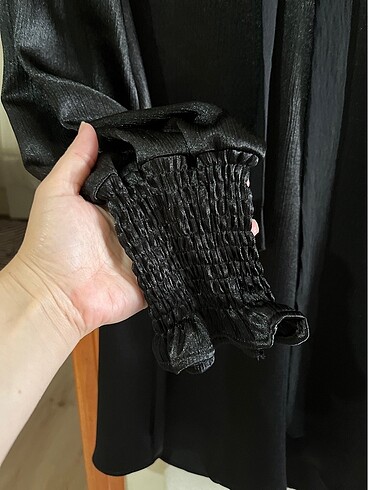 Rumella saten tunik - Görsel 5