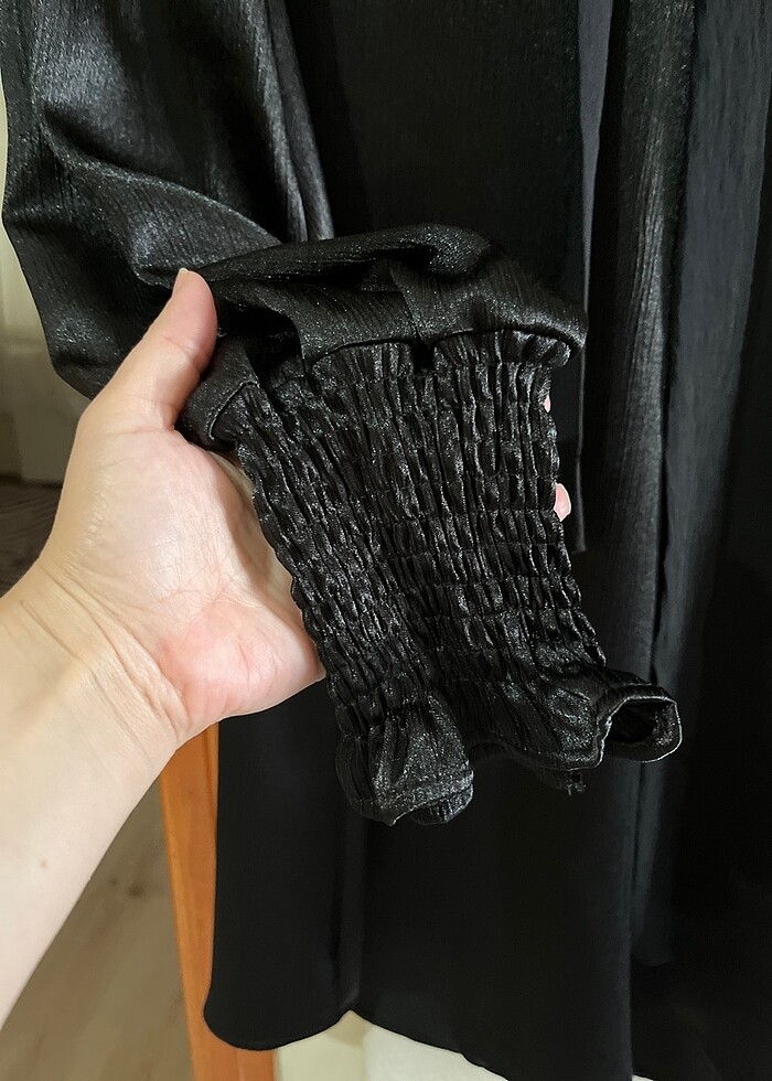 Rumella saten tunik - Görsel 5