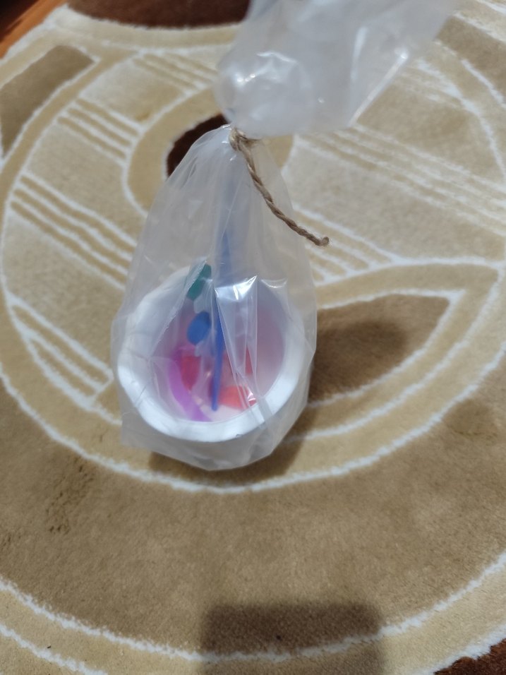 Beyaz taştozundan saksı boyama seti - Görsel 3