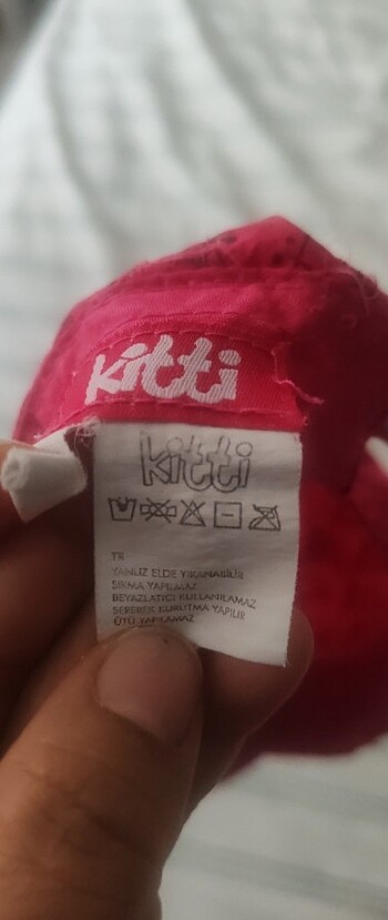 Hello Kitty Bebek şapkası 