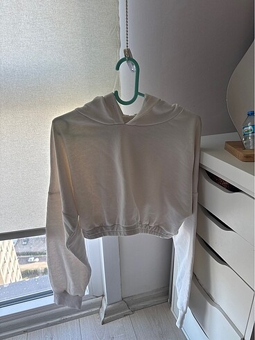 Koton Beyaz hafif ekru sweatshirt