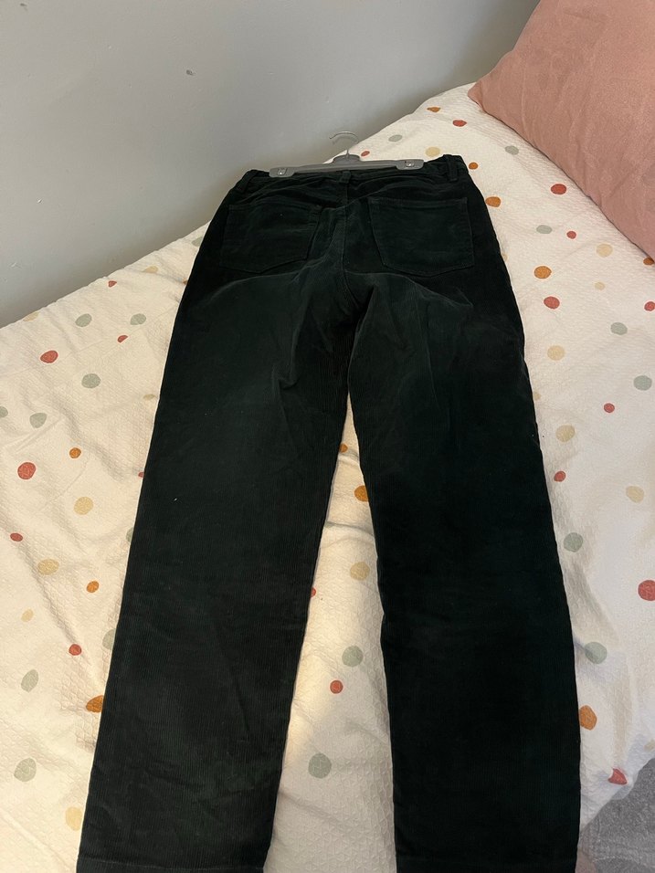 Colins Yeşil Kadife Pantolon Kadın 36 - Görsel 2