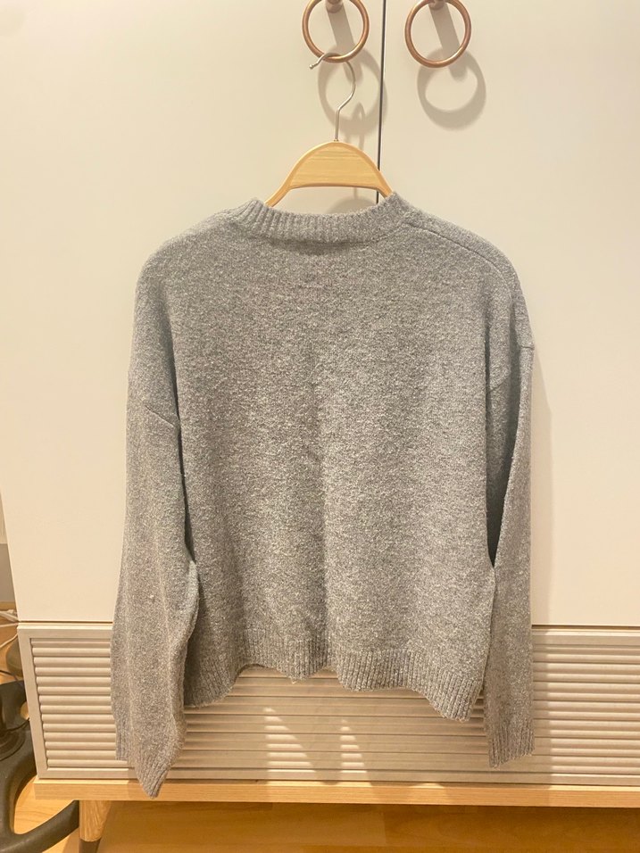 Mango Gri Kazak - Görsel 2