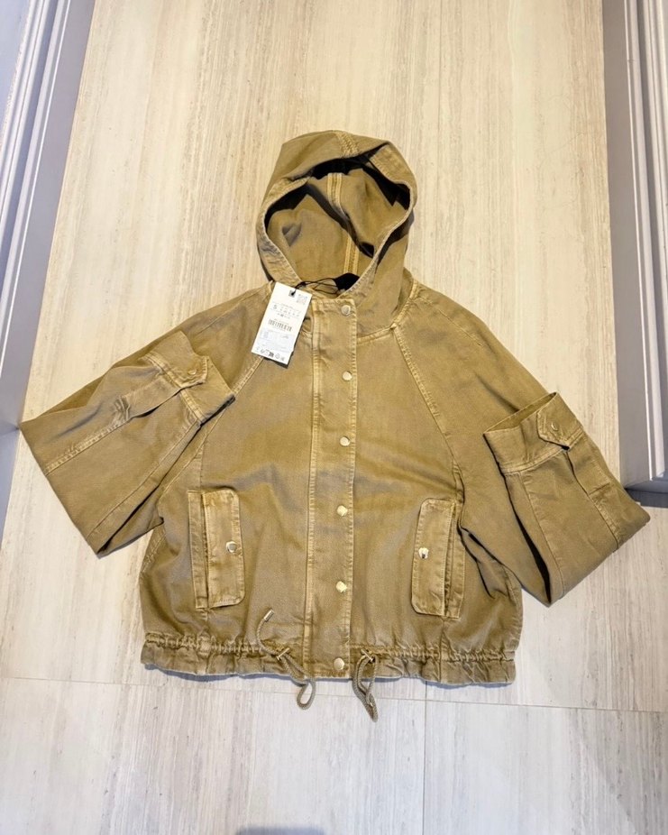 Zara Haki Ceket - Görsel 5