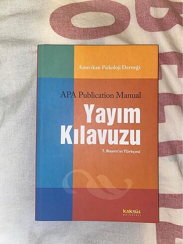 apa yayım kılavuzu