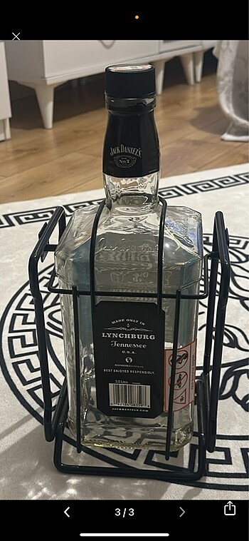 Beden Standlı dekoratif jack daniels şişesi
