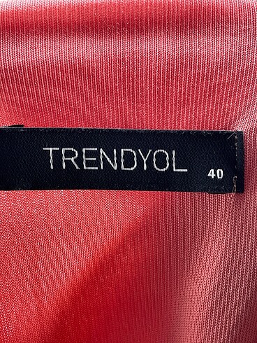 40 Beden pembe Renk Trendyol & Milla Uzun Elbise %70 İndirimli.