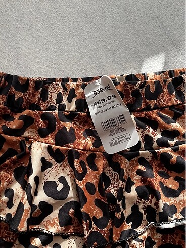 Bershka Leopar Etek