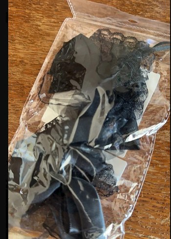 Siyah Dantelli Gotik Kadın Eldiveni - Görsel 2