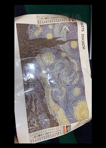 Van gogh yildizli gece elmas boyama kiti