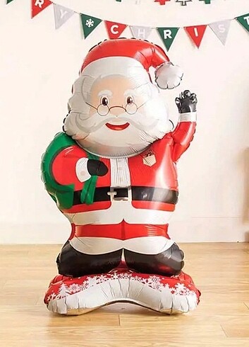 Yılbası noel baba balon