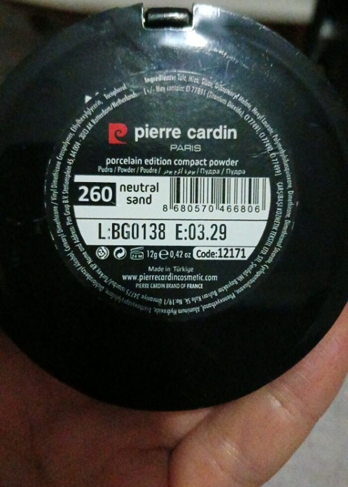 Pierre cardin ve beaulis pudra - Görsel 3