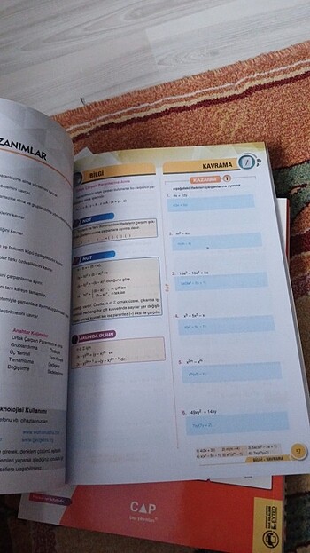 Cap yayinlari 10. Sinif matematik seti - Görsel 7