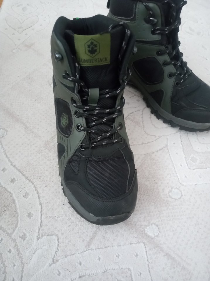 Yeşil Kamuflaj Bağcıklı Erkek Outdoor Bot - Görsel 2