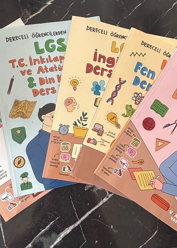 Dereceli Öğrencilerden LGS Ders Kitapları Seti