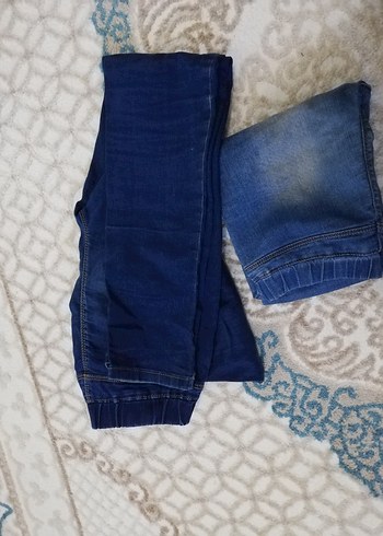 Kız çocuk tayt pantolon Elastik Bel Rahat Kesim. - Görsel 2