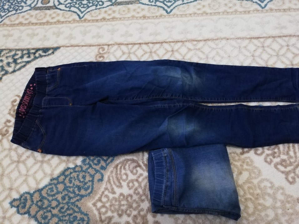 Kız çocuk tayt pantolon Elastik Bel Rahat Kesim. - Görsel 4