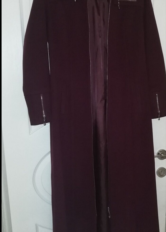 Tam boy kaşe kaban - Görsel 4