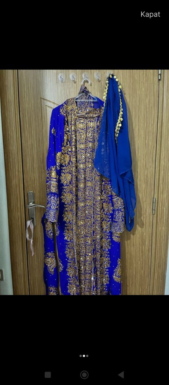 Yöresel elbise fistan - Görsel 2