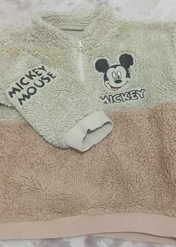 Çocuk Kapüşonlu Peluş Sweatshirt - Görsel 3