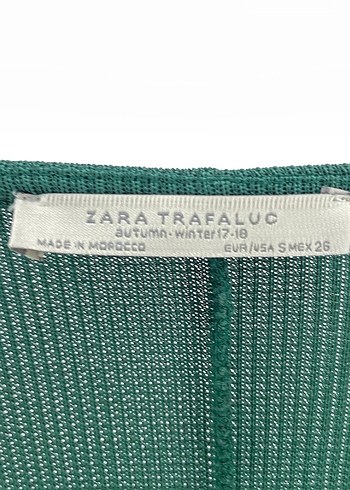 Yeşil V Yaka Midi Kadın Elbise - Görsel 4