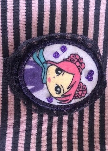 Mor Çizgili Balıkçı Yaka Kazak - Görsel 5