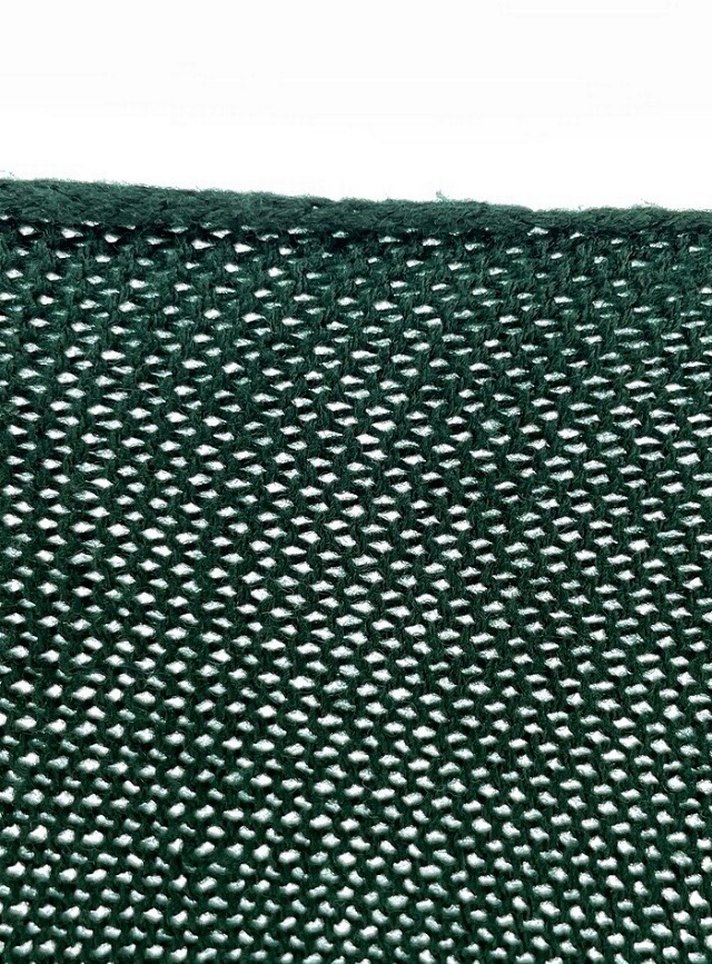 Kadın Koyu Yeşil Yün Salaş Kazak - Görsel 4