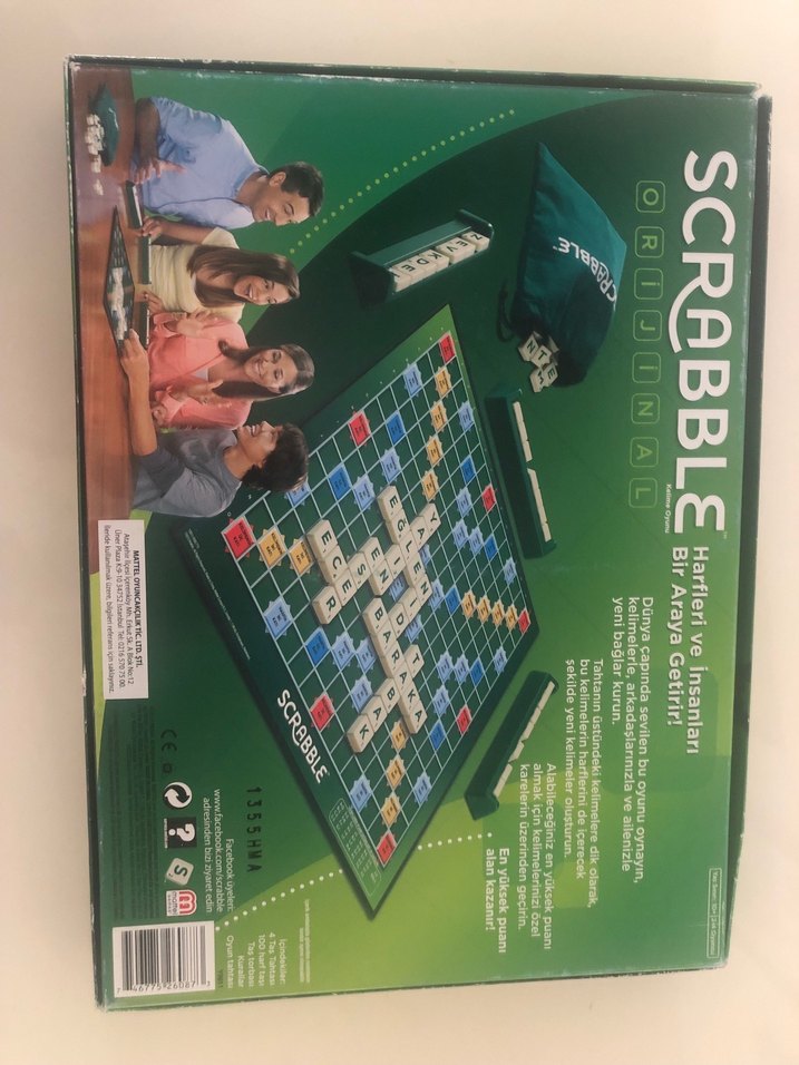 Scrabble Orijinal Kutu Oyunu - Görsel 2