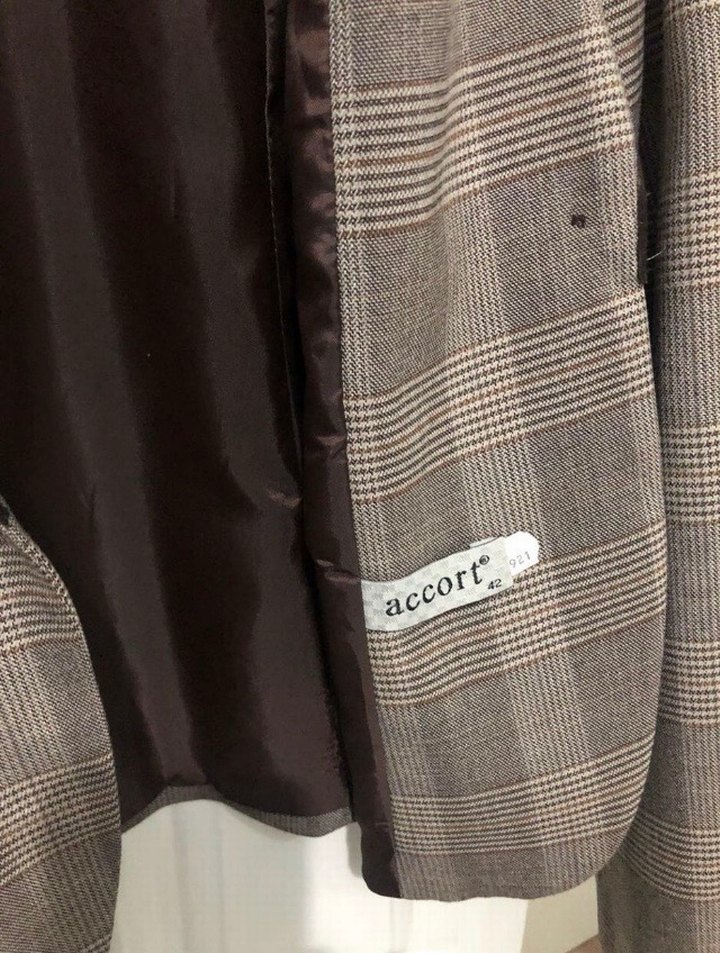 Accort Marka Kadın Kahverengi Düğmeli Blazer Ceket XL - Görsel 4