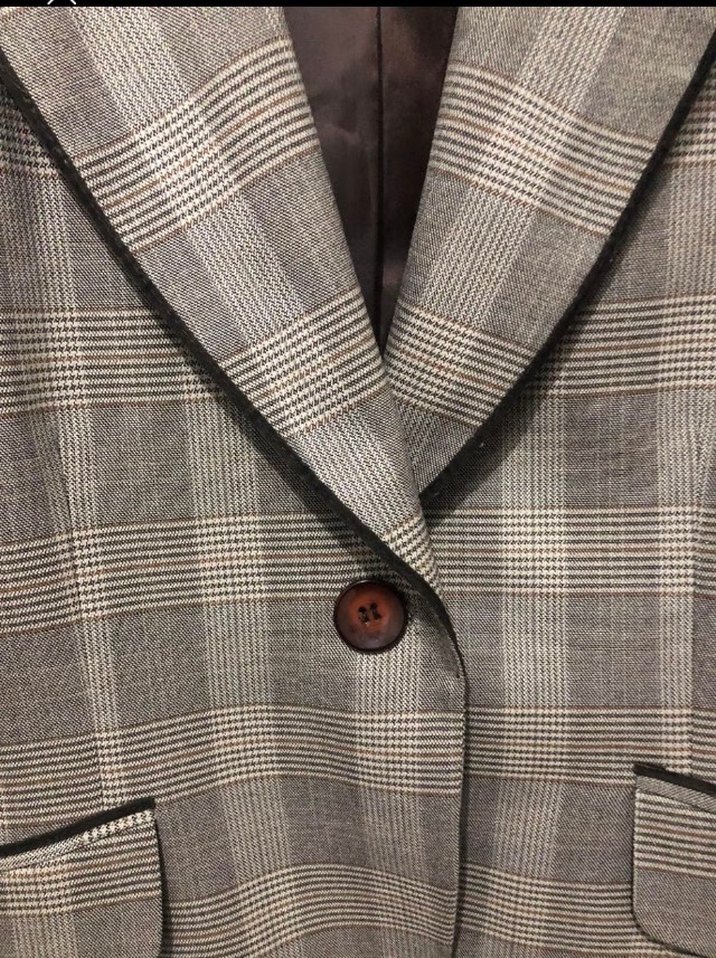 Accort Marka Kadın Kahverengi Düğmeli Blazer Ceket XL - Görsel 3