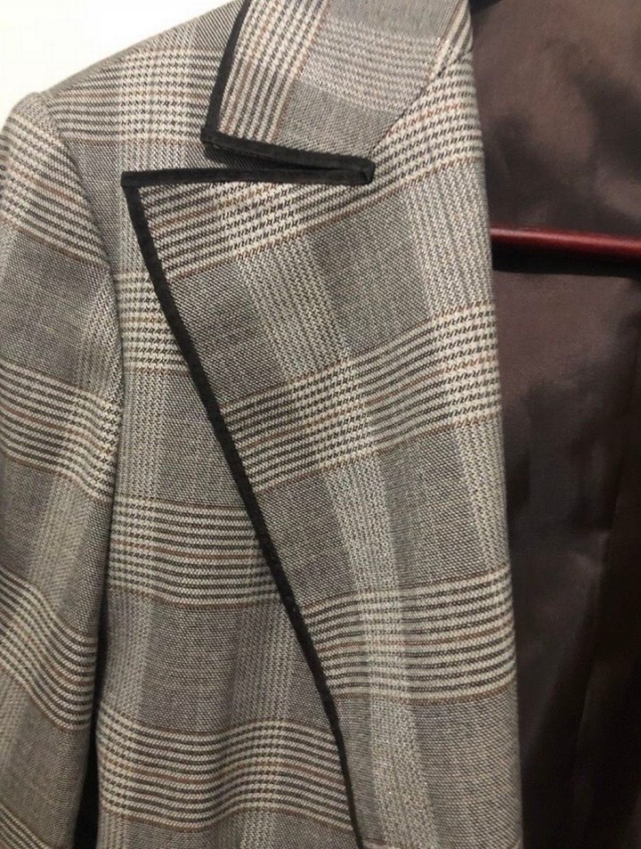 Accort Marka Kadın Kahverengi Düğmeli Blazer Ceket XL - Görsel 2