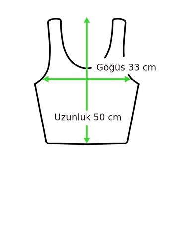 Siyah V Yakalı Kadın Triko Atlet S beden - Görsel 6