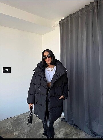 Bershka Bershka Şişme Mont L Beden