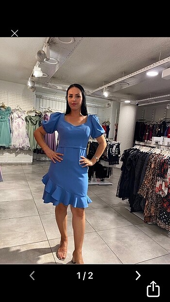 Mini elbise M beden