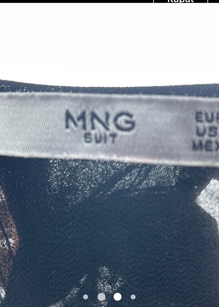 Mango Kısa Elbise Standart beden - Görsel 4