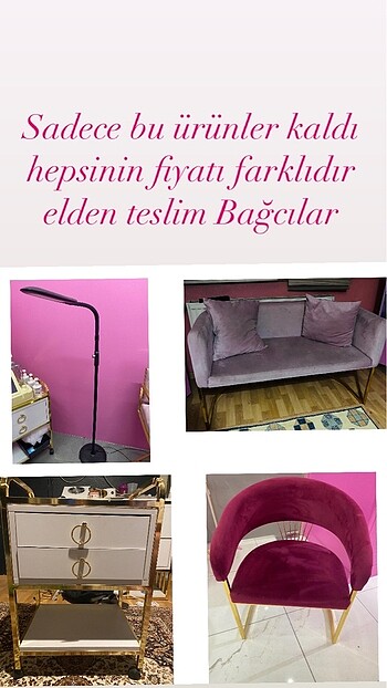 Diğer Şifonyer led lamba koltuk