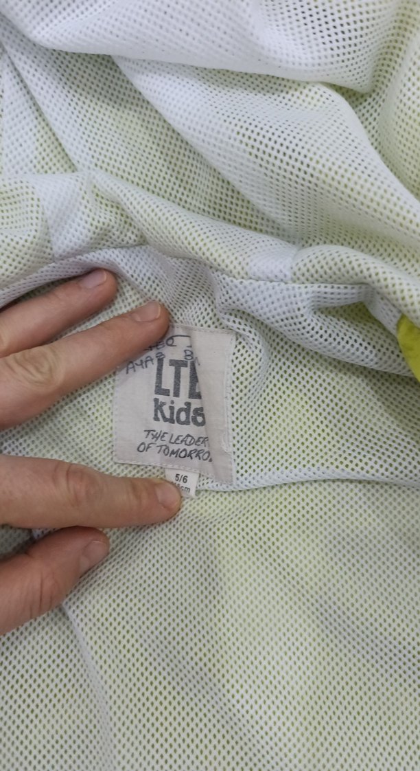 Sarı Mavi Kapüşonlu Erkek Çocuk Yağmurluk - Görsel 5