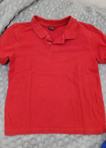 Mavi Kısa Kollu Polo Yaka Erkek cocuk Tişört - Görsel 2