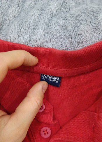 Mavi Kısa Kollu Polo Yaka Erkek cocuk Tişört - Görsel 3