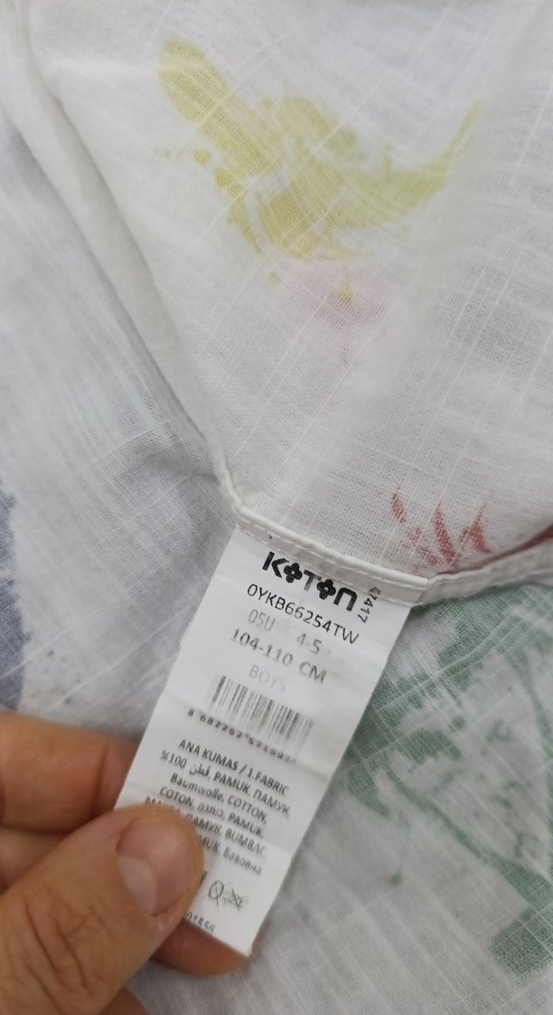 Erkek Çocuk Çok Renkli Kısa Kollu Gömlek - Görsel 4